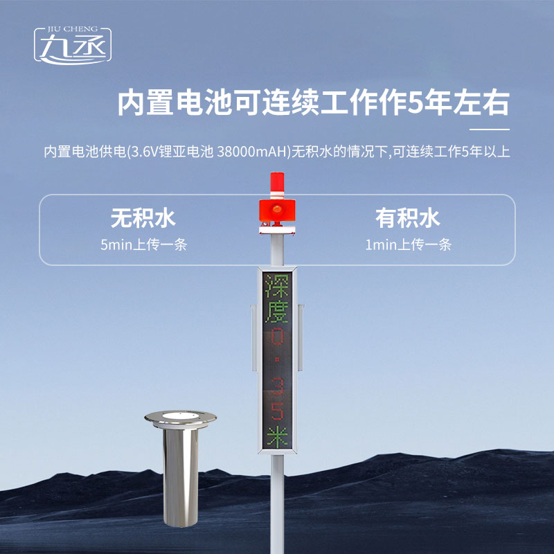 城市積水監(jiān)測系統(tǒng)——一款地埋式水位監(jiān)測設備