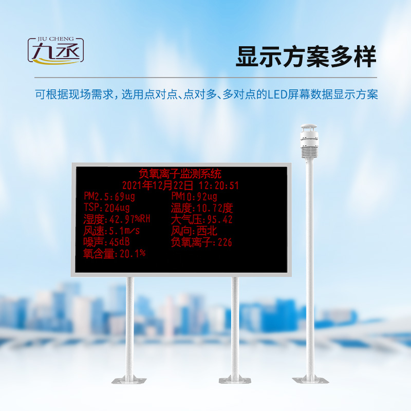 負氧離子濃度監(jiān)測站 負氧離子濃度監(jiān)測站