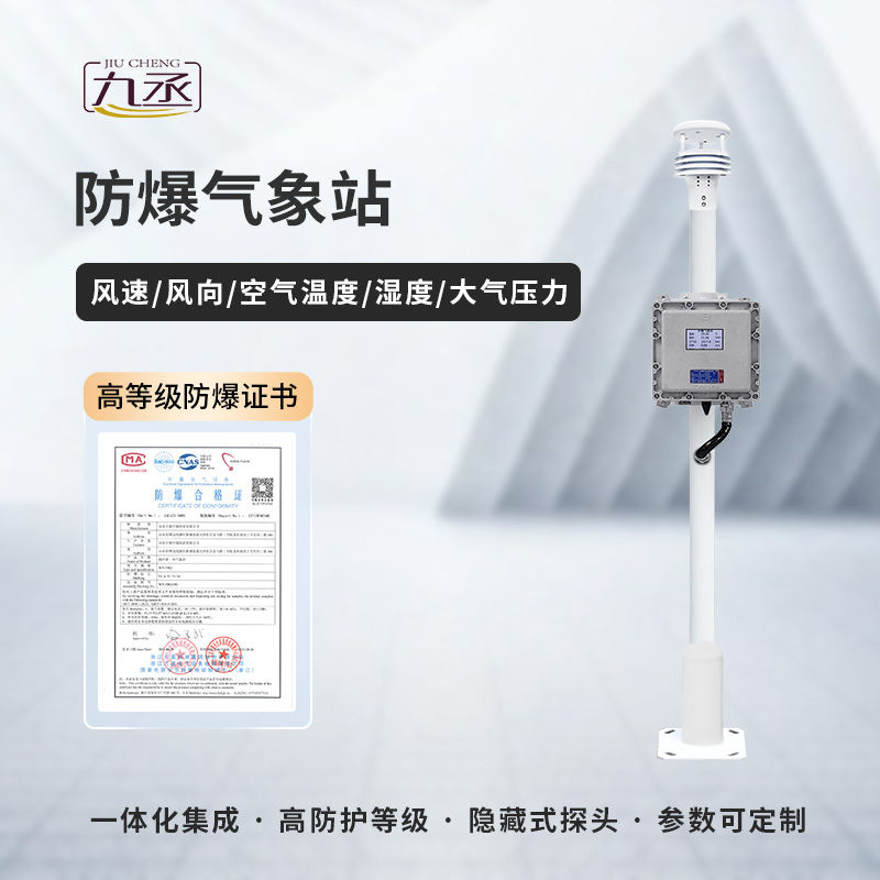 防爆氣象檢測系統——特殊需求，特別應對