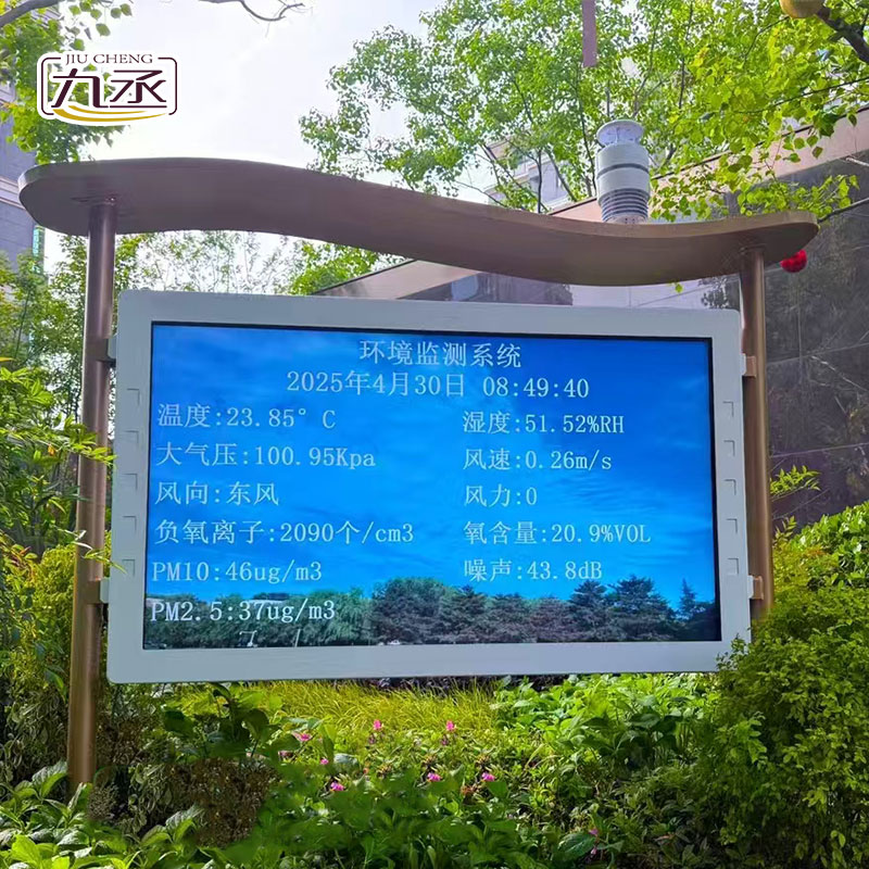 高智能全彩屏負(fù)氧離子監(jiān)測站的使用竟然有這些好處！